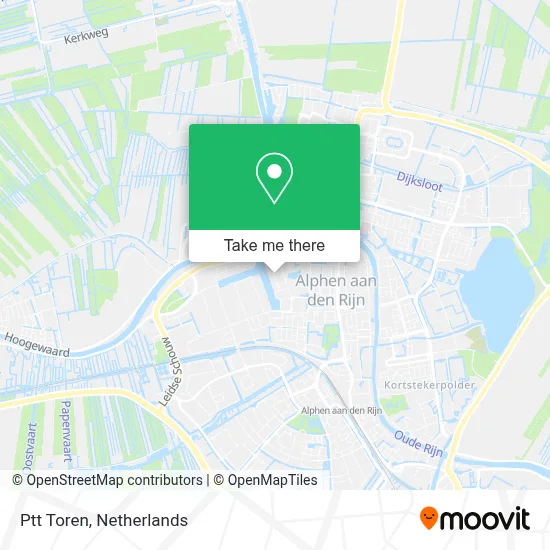 Ptt Toren map