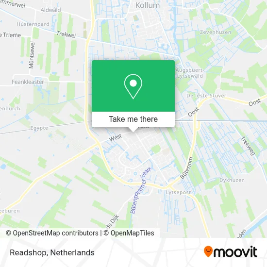 Readshop map