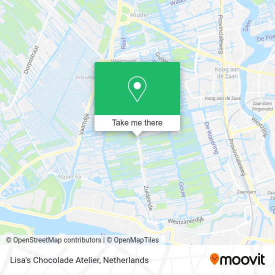 Lisa's Chocolade Atelier map