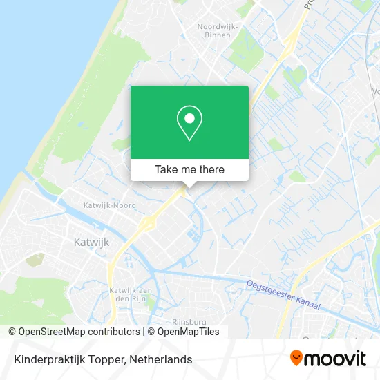 Kinderpraktijk Topper map