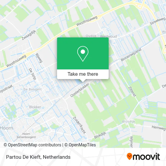 Partou De Kieft map