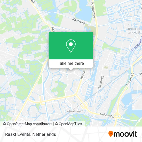 Raakt Events Karte