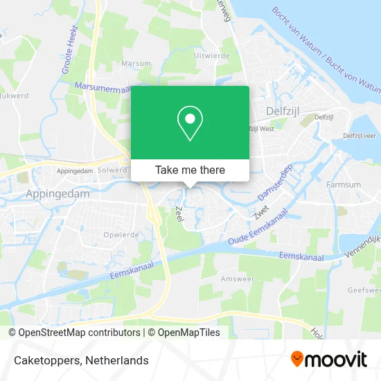Caketoppers map
