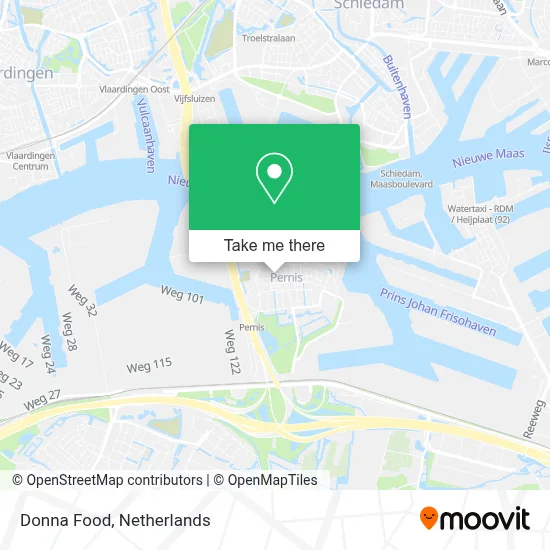 Donna Food map