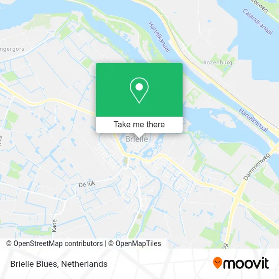 Brielle Blues map