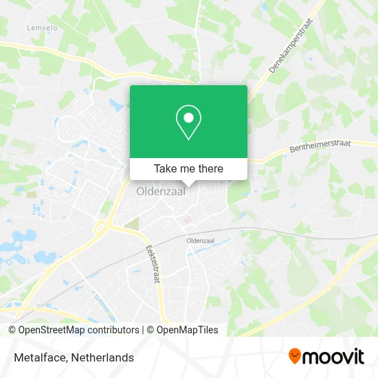 Metalface map