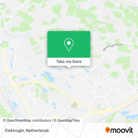 Elektrogin map