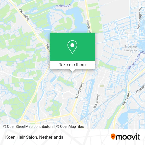 Kapper Koen map