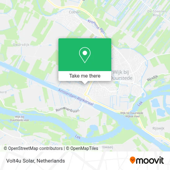 Volt4u Solar map