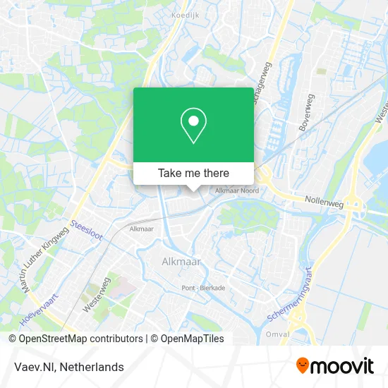 Vaev.Nl map