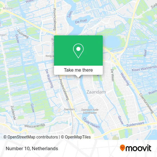 Nummer 10 map