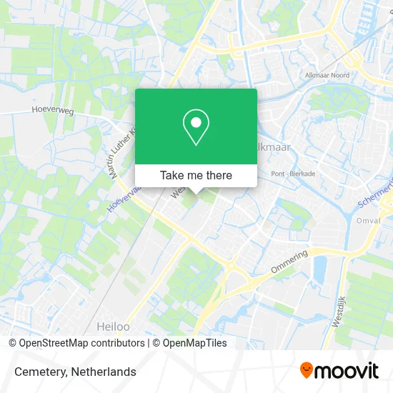 Begraafplaats map