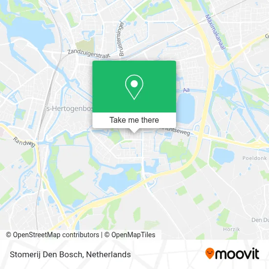 Stomerij Den Bosch map