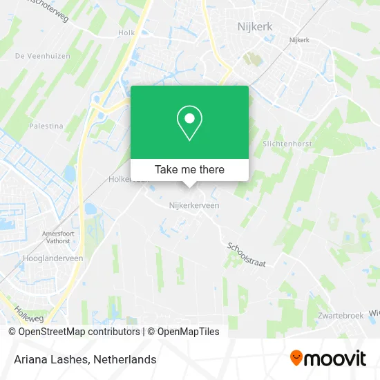 Ariana Lashes map
