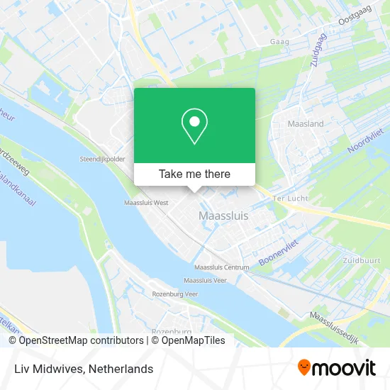 Liv Midwives map