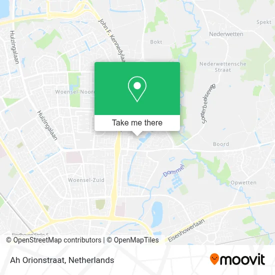 Ah Orionstraat map
