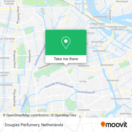 Parfumerie Douglas map