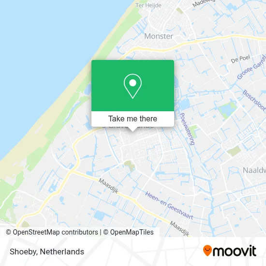Shoeby map