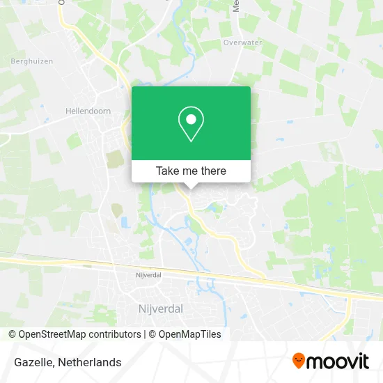 Gazelle map