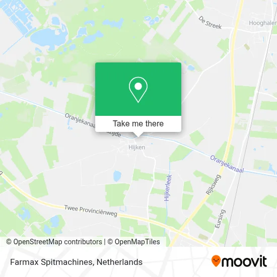 Farmax Spitmachines map