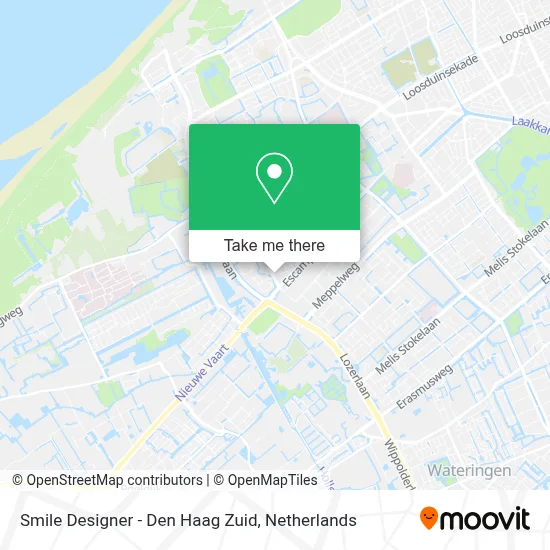 Smile Designer - Den Haag Zuid map