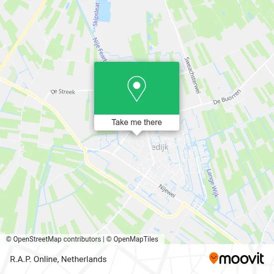 R.A.P. Online map