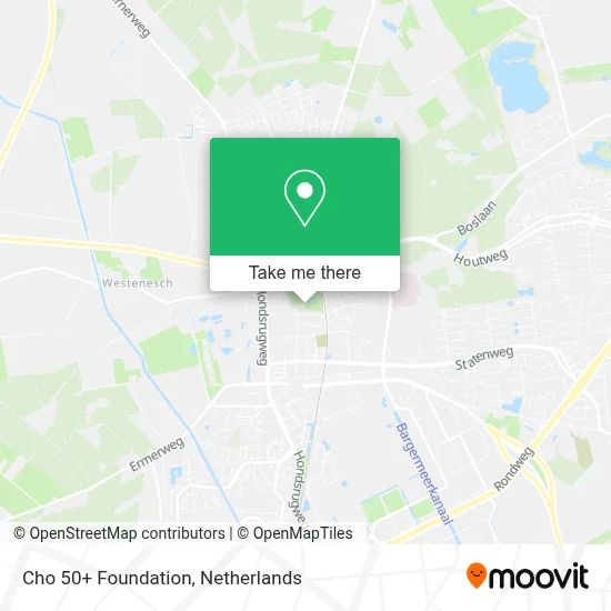 Cho 50+ Foundation map