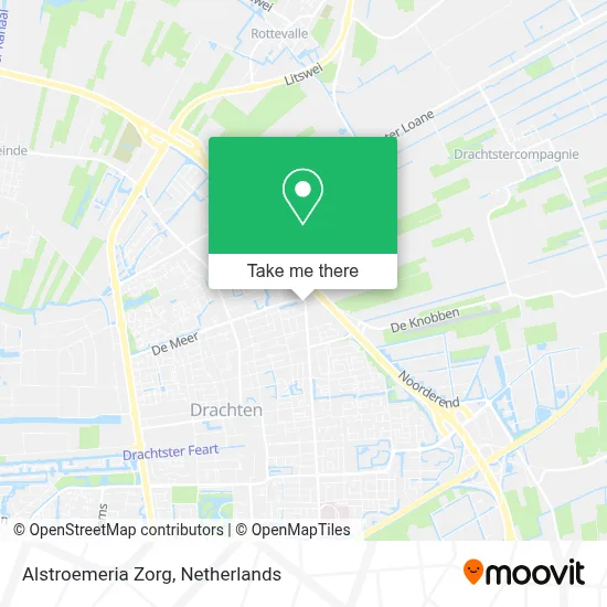 Alstroemeria Zorg map