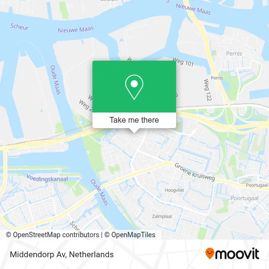 Middendorp Av map