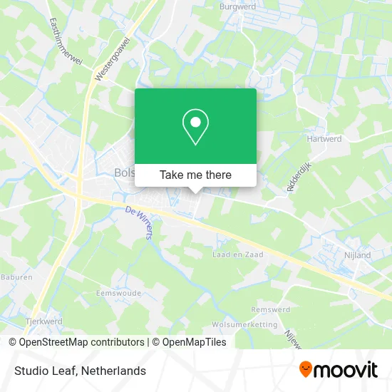 Studio Leaf map
