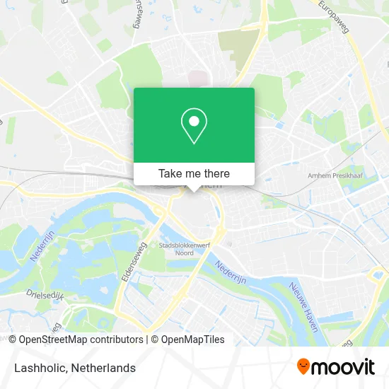 Lashholic map