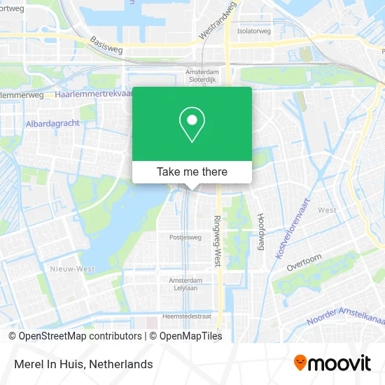 Merel In Huis map