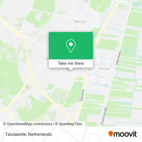 Talulabelle map