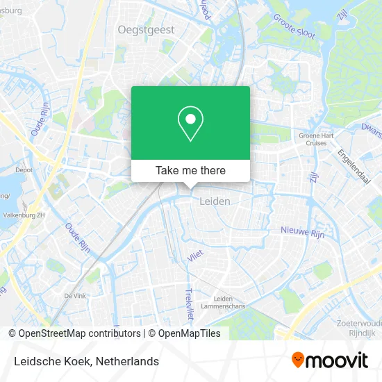 Leidsche Koek map