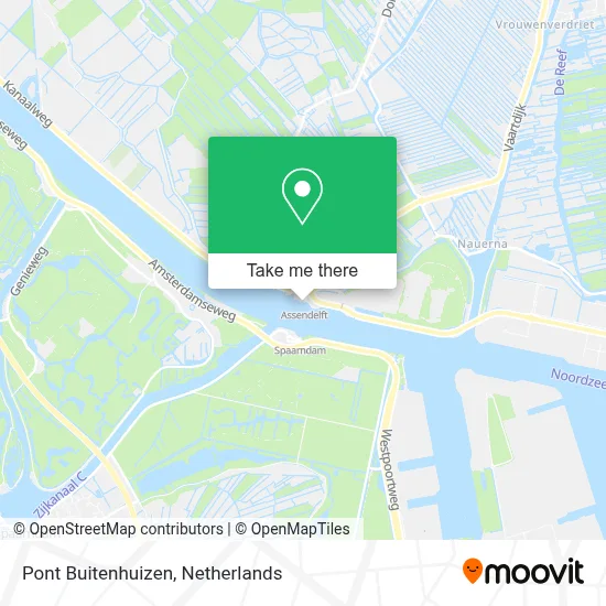 Pont Buitenhuizen map