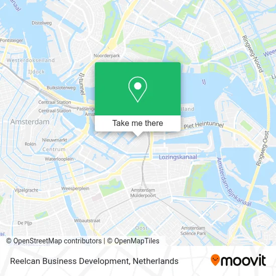 Reelcan Business Development Karte