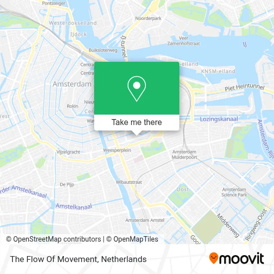 The Flow Of Movement map