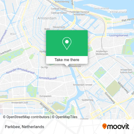 Parkbee map