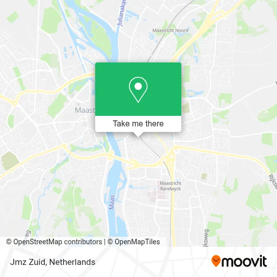 Jmz Zuid map