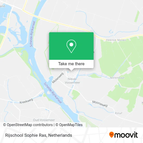Rijschool Sophie Ras Karte