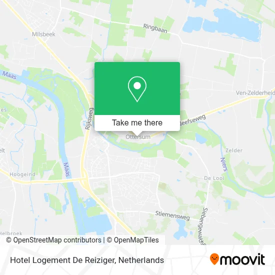 Hotel Logement De Reiziger map
