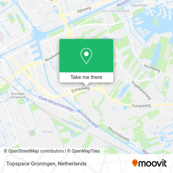 Topspace Groningen map