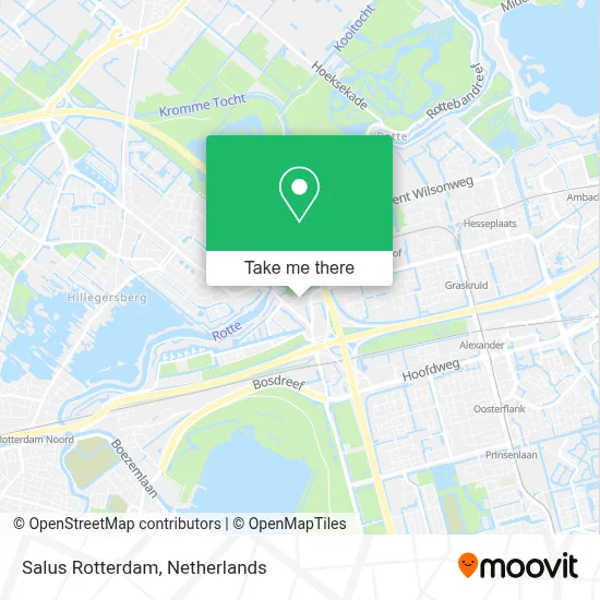 Salus Rotterdam map