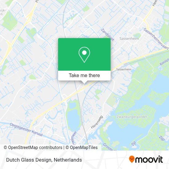 Dutch Glass Design map