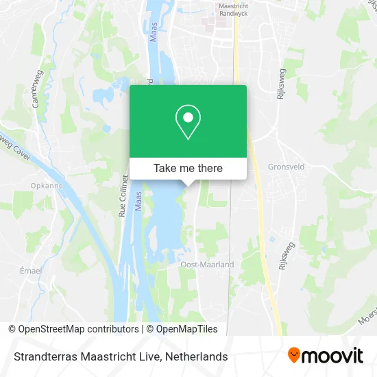 Strandterras Maastricht Live map