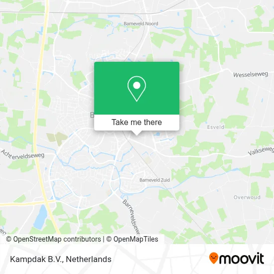 Kampdak B.V. map