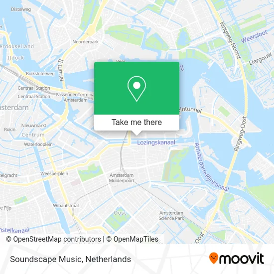 Soundscape Music map