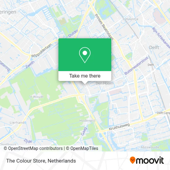 The Colour Store map
