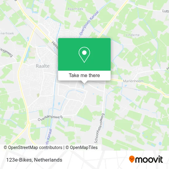 123e-Bikes map