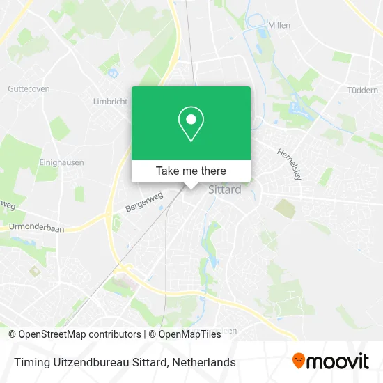 Timing Uitzendbureau Sittard map